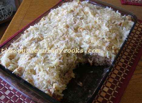 Pineapple Banana Cake with Coconut Frosting (2) - Copy