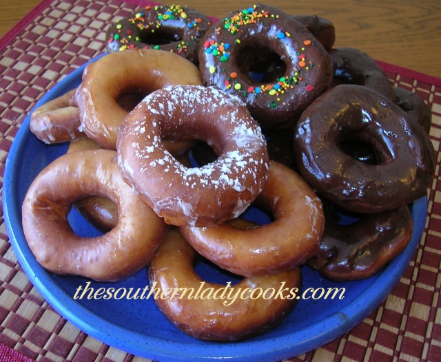  Homemade Glazed Donuts 